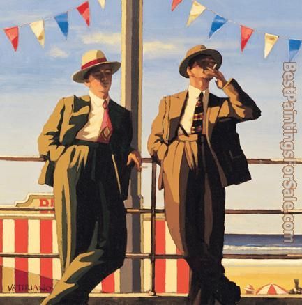 Jack Vettriano Seaside Sharks